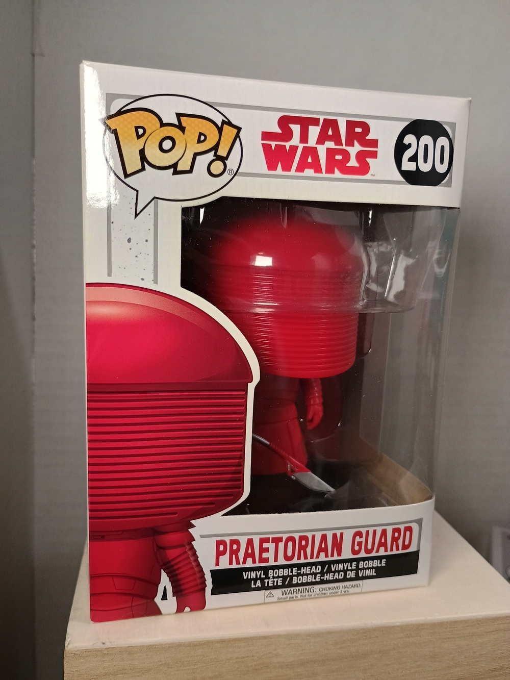 Funko Pop! Star Wars: The Last Jedi - Praetorian Guard #200 Pop! Red Figure